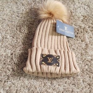 Tan beanie